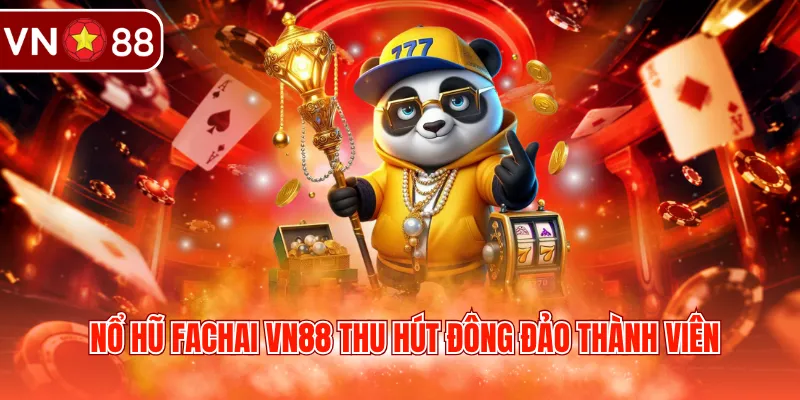 Nổ hũ FACHAI VN88 thu hút đông đảo thành viên